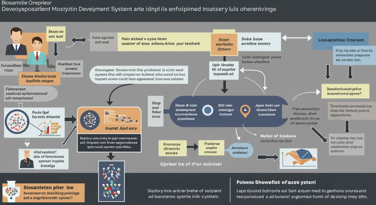 Infographic showing biosimilar development stages, regulatory hurdles, and market adoption in the US.