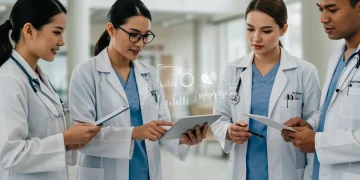 Healthcare providers analyzing complex price transparency data