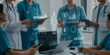 Understanding Value-Based Care Models: 3 Policy Drivers for 2025 Success Healthcare team analyzing data for value-based care success