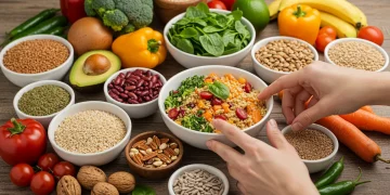 Colorful plant-based foods for gut health and longevity