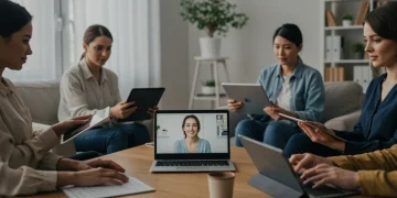 Telehealth for Mental Wellness in 2026: Insider Strategies Diverse individuals engaging in virtual mental wellness sessions via telehealth platforms.