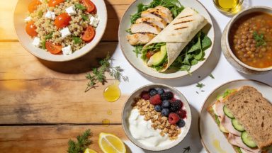 5 Receitas Fit de Almoço Rápido: Turbine Sua Produtividade em 2026