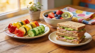 Lanches Saudáveis para Crianças: 3 Receitas Fit e Divertidas para Março