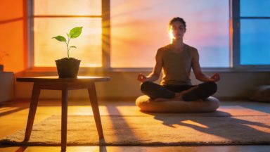 Meditação Diária: 15 Minutos Transformam o Bem-Estar Mental em 3 Meses