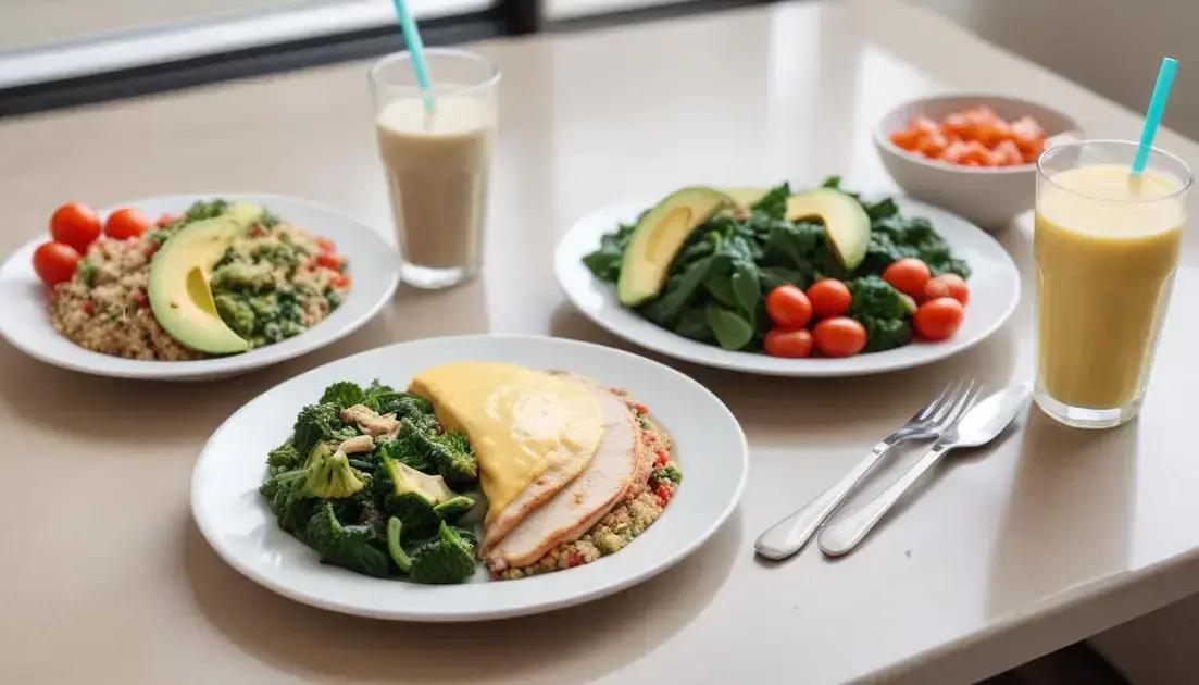Receitas rápidas pós-treino: shakes, omeletes e bowls