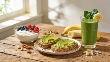 Receitas fit: café da manhã rico em proteínas e fibras